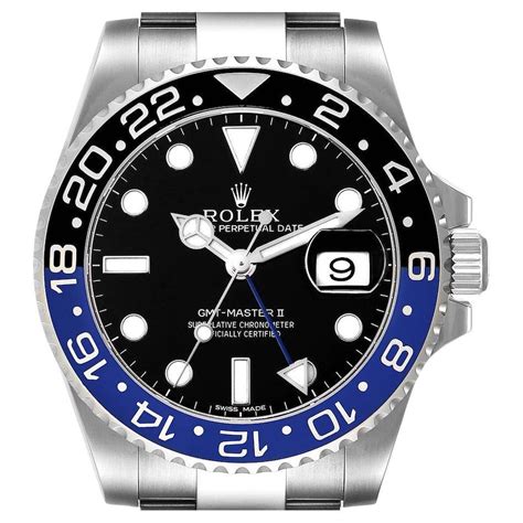 rolex gmt master ii black blue png